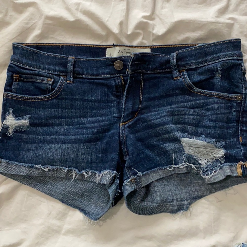 Abercrombie jean shorts